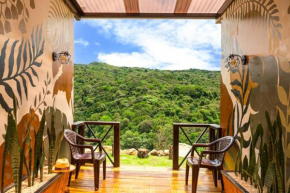 Cabaña, Vista y Rio 2